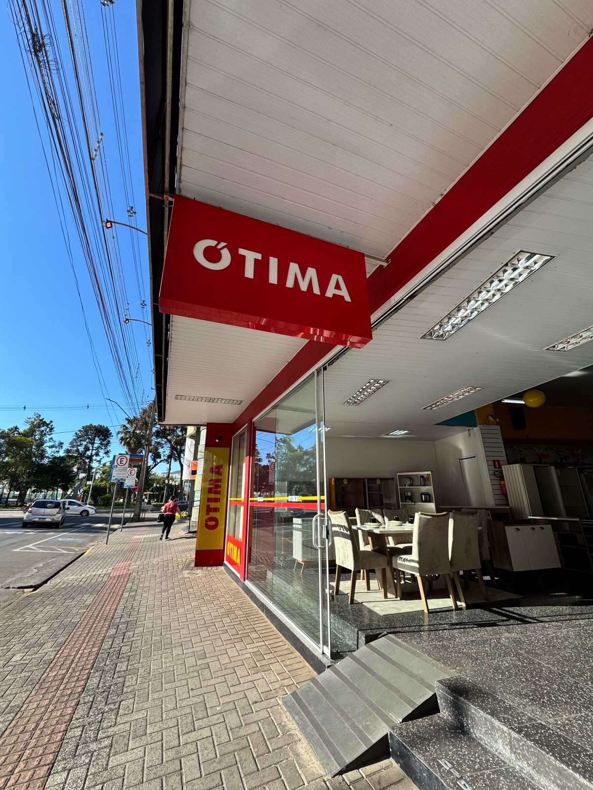 Fachada da Loja Ótima em União da Vitória